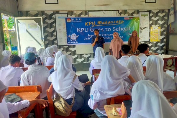 KPU Makassar Sosialisasi Pemilu Serentak 2024 ke Gen Z
