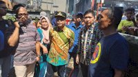 Kebakaran di Jalan Dato Ribandang, Camat Alamsyah Langsung Turun ke Lokasi