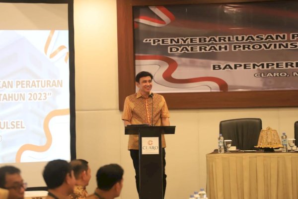 Bapemperda DPRD Sulsel Gelar Penyebarluasan Propemperda