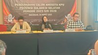 Timsel Umumkan 14 Nama Calon Komisioner KPU Sulsel, Dua di Antaranya Petahana