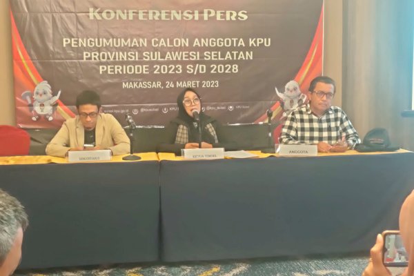 Timsel Umumkan 14 Nama Calon Komisioner KPU Sulsel, Dua di Antaranya Petahana
