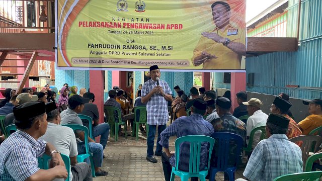 Rangga Sebut Pengawasan APBD Jadi Langkah Maju-Nyata dari DPRD Sulsel