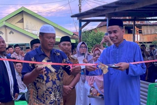 Ketua DPRD Rudianto Lallo Buka Puasa dan Resmikan TK Ah Zahrah di Kampung Kera-kera