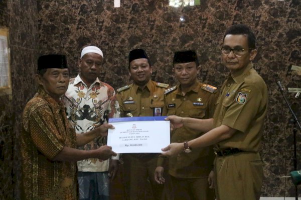 Alamsyah ke Pemkot Makassar: Terima Kasih Bantuan Dana Hibah untuk Masjid di Lakkang