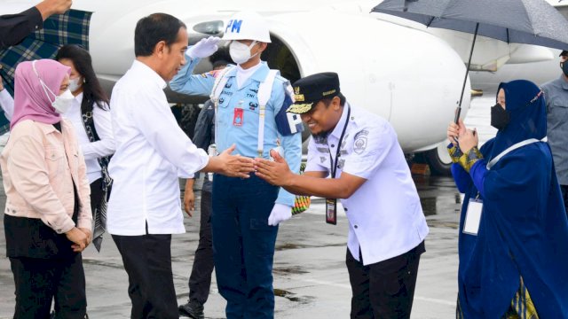 Gubernur Andi Sudirman Sambut Kunjungan Presiden Jokowi dan Ibu Negara