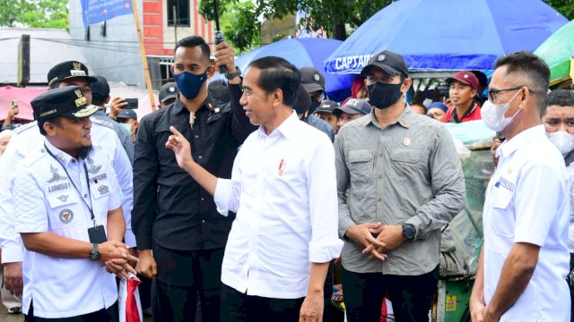 Jokowi Sebut Sulsel Daerah Lumbung Beras Nasional