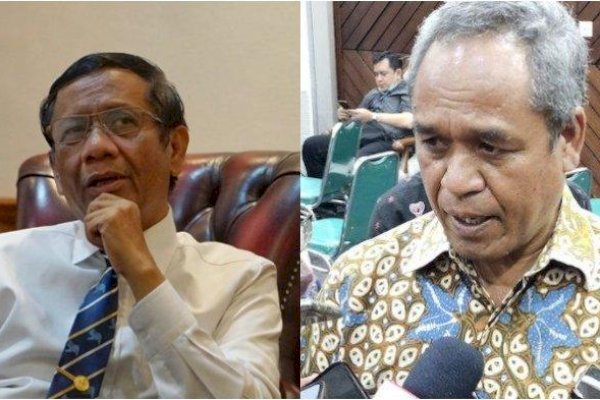 Mahfud MD dan Benny K. Harman Saling Tantang Soal Transaksi Janggal Rp 349 T Kemenkeu