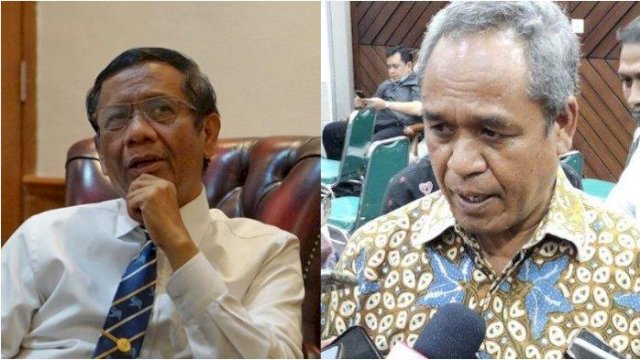 Mahfud MD dan Benny K. Harman Saling Tantang Soal Transaksi Janggal Rp 349 T Kemenkeu