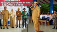 Pelaksanaan Apel Pagi Dirangkaian Deklarasi Penolakan Paham Radikalisme