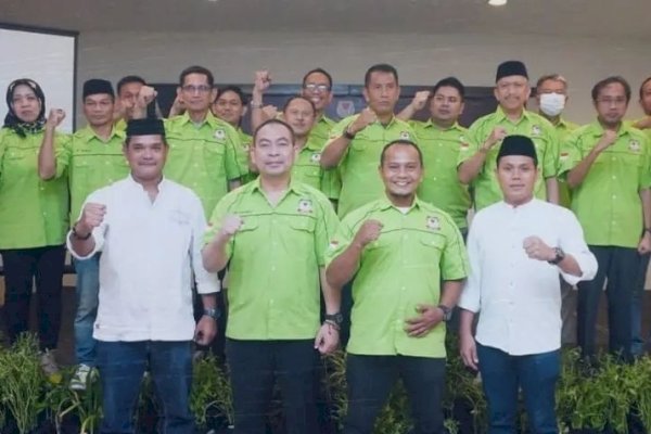 Ketua Koni Makassar Ahmad Susanto Hadiri Pelantikan Komunitas PB Brikatama