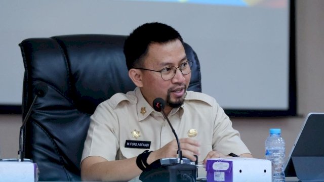 Sekretaris Bapenda Hadiri Rapat Monitorin-Evaluasi Implementasi ETPD Makassar