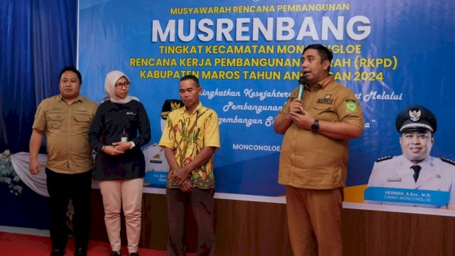 Bupati Berikan Atensi Khusus Atas Penyampaian Berbagai Isu di Pelaksanaan Musrenbang Kecamatan Moncongloe