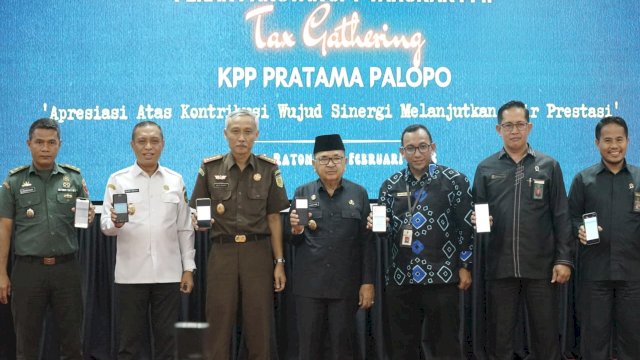 Walikota Judas Hadiri Pekan Panutan SPT Tahunan PPh Tax Gathering KPP Pratama Palopo