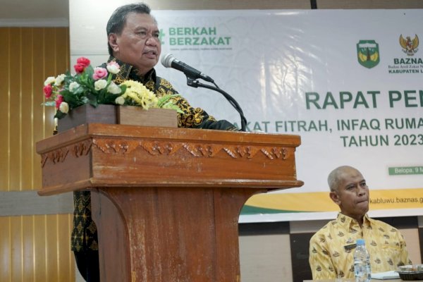 Baznas Luwu Gelar Rapat Penetapan Nilai Zakat Fitrah, IRTM dan Fidyah