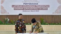 Wali Kota Palopo Serahkan LKPD 2022 Ke BPK RI