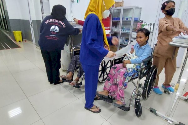 Peduli Stunting, Kapus Tamalate dan Lurah Turun Langsung Bantu Bayi Malnutrisi di Balang Baru
