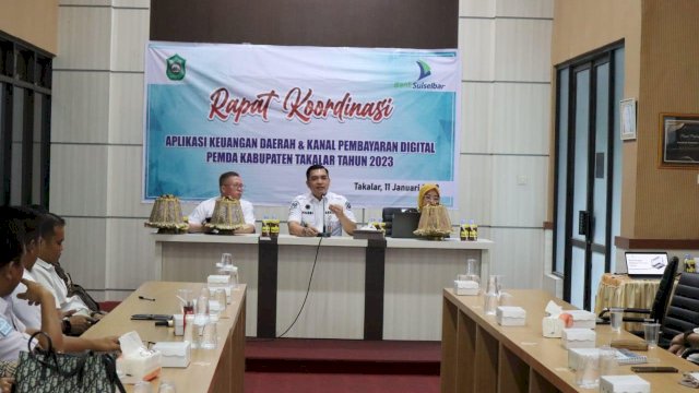 Cegah Kebocoran PAD, Pemkab Takalar Gelar Rakor Aplikasi Keuangan Daerah