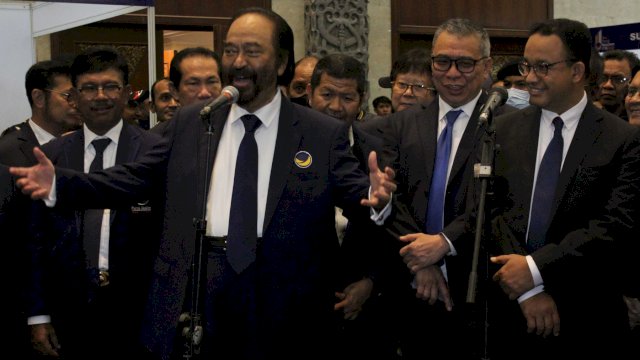 Surya Paloh Tegaskan Posisi Cawapres Wewenang Anies : Atur Saja Siapa