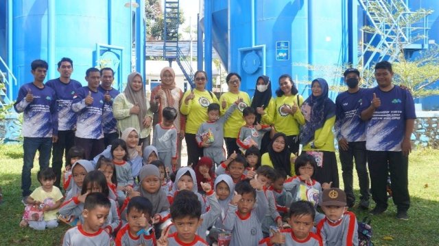TK Bina Estetika Kunjungan Belajar ke Perumda Tirta Mangkaluku Palopo