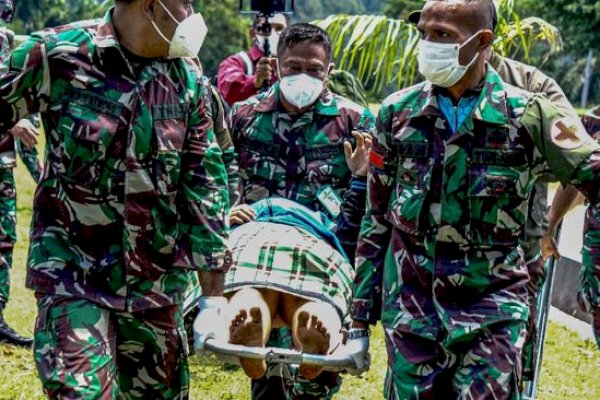 Dibawa ke Timika, Begini Kronologi 1 Prajurit TNI dan Warga Tewas Ditembak KKB di Puncak Papua
