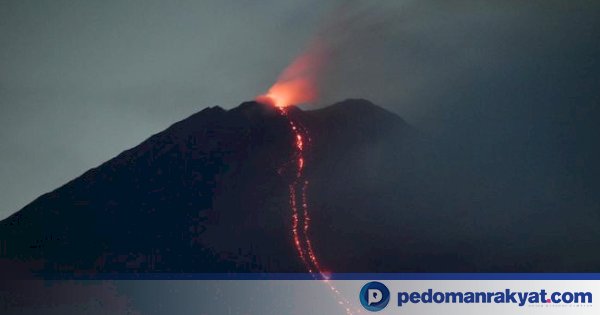 Waspada, Gunung Semeru Kembali Luncurkan Lava Pijar Sejauh 2 Kilometer