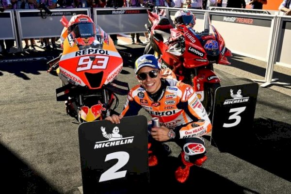 Marc Marquez Tak Pikirkan Rebut Podium di MotoGP Portugal 2023