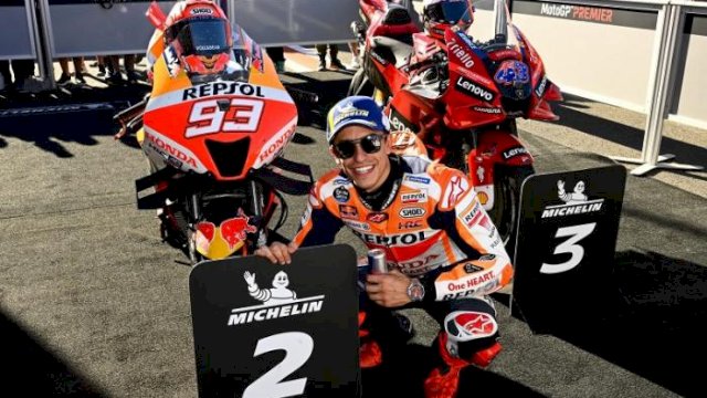 Marc Marquez Tak Pikirkan Rebut Podium di MotoGP Portugal 2023