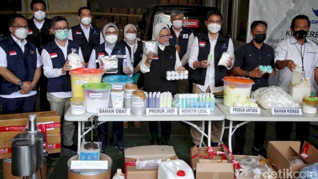 Bahaya Kosmetik Ilegal, Obat Jerawat hingga Pemutih Abal-abal Berujung Ginjal-Hati Rusak