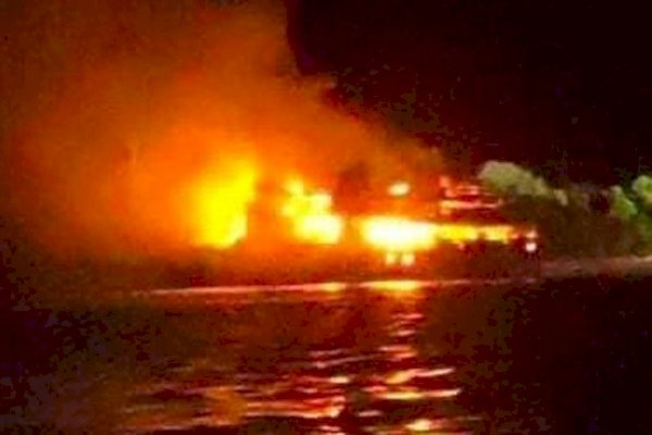 Kapal Feri Terbakar di Filipina, 31 Orang Tewas