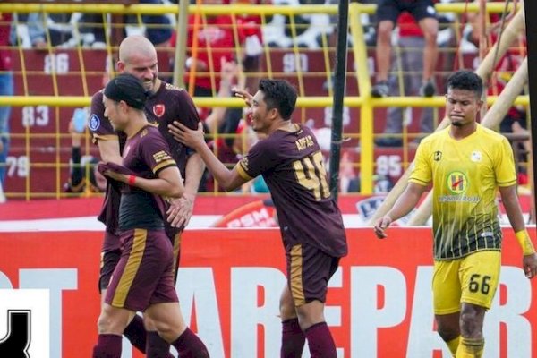 Sikat Dewa United, PSM Makassar Semakin Kokoh di Puncak Klasemen