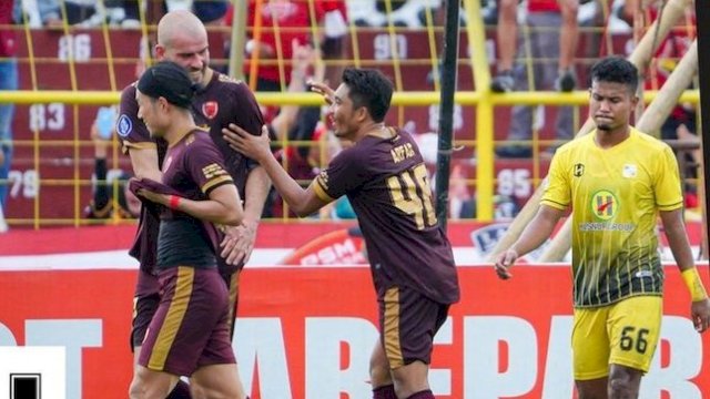 Sikat Dewa United, PSM Makassar Semakin Kokoh di Puncak Klasemen