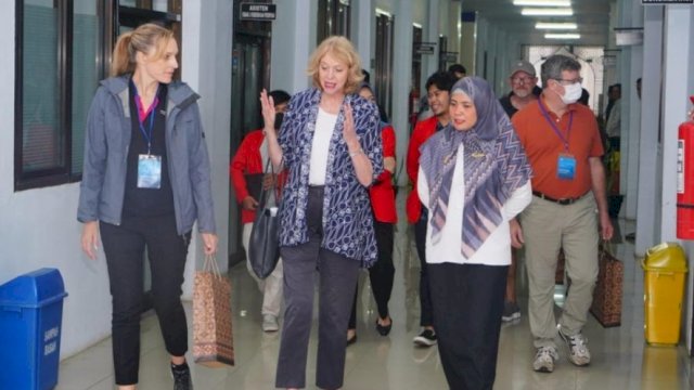 Wabup Suhartina Bohari Terima Kunjungan Australia Consulate General dan Rombongan Peserta Short Course Tentang Geopark