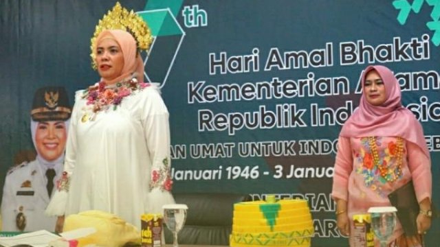 Wabup Maros Suhartina Bohari : Kerukunan Umat Untuk Indonesia Hebat