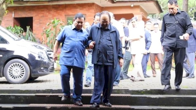 Prabowo dan Paloh Sepakat Hormati Keputusan Politik Masing-masing