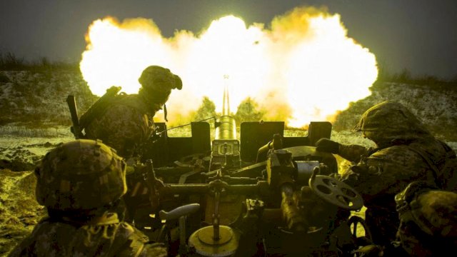 Bakhmut Genting, Menhan Rusia Turun Tangan Inspeksi Garis Depan Ukraina Timur