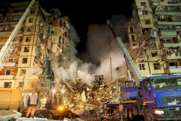 Rusia Lancarkan Serangan Rudal Besar-besaran ke Ukraina