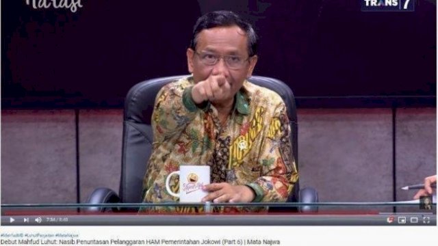 Ogah Campur Tangan, Mahfud MD Nyatakan Terserah KPK dan Polri terkait Status Brigjen Endar : Hanya Soal Teknis