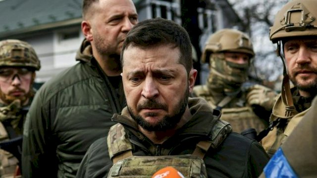 Tahanan Ukraina Dipenggal, Zelensky Sebut Rusia &#8216;Binatang Buas&#8217;