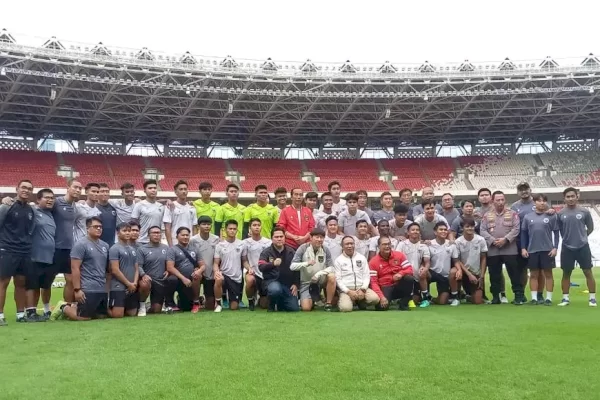 Beri Semangat untuk Timnas U-20, Jokowi: Jangan Sedih, Masih Bisa Main di AFF hingga Olimpiade