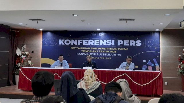 Kabar Baik! Triwulan I 2023, Penerimaan Pajak Kanwil DJP Sulselbartra Tumbuh 29 Persen