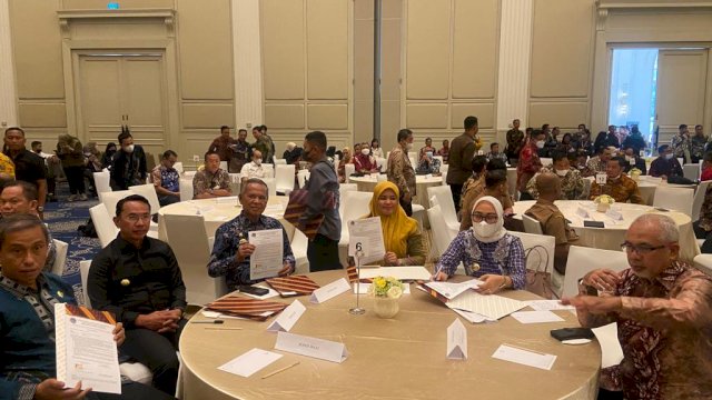 Disaksikan Dirjen Tata Ruang, Bupati Luwu Basmin Mattayang Tanda Tangani Pakta Integritas Dukungan Penyusunan RDTR