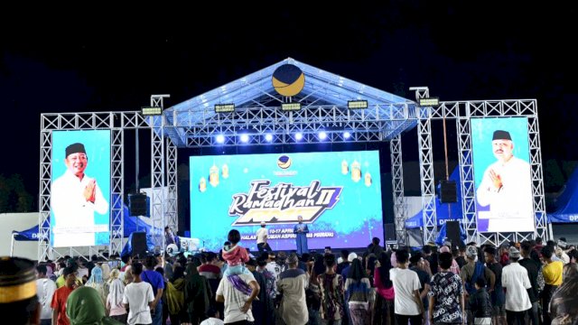 Warga Kabupaten Pinrang, Sulsel, berbondong-bondong Ke Festival Ramadhan RMS Lomba Patrol dan beri dukunga pada UMKM 