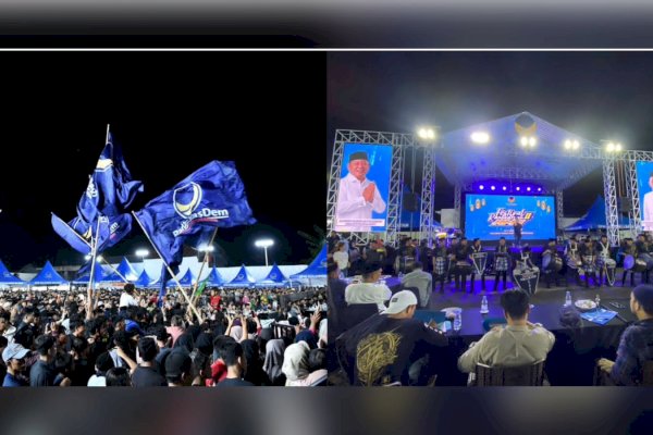 Semarak Malam Final Lomba Patrol Festival Ramadhan Rusdi Masse dengan Kehadiran Puluhan Ribu Warga Pinrang