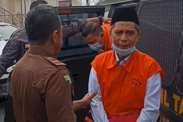 Mantan Rektor Unila Karomani Sebut Kadisdik Lampung Rajin Setor Uang Suap Titip Mahasiswa