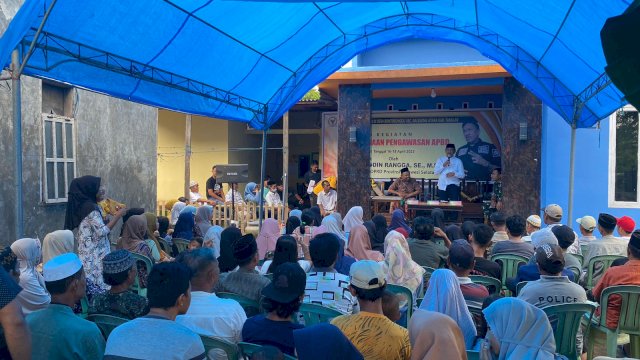 Otimalkan Penggunaan Anggaran, Rangga Kembali Laksanakan Pengawasan APBD Sulsel di Takalar