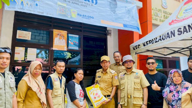 Pelaksanaan Pasar Murah Spesial Ramadhan di Kecamatan Sangkarrang