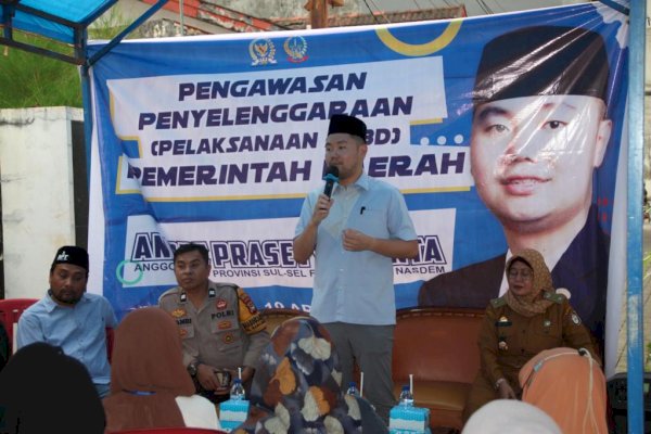 Pengawasan APBD di Mamajang, APT Minta Warga Proaktif Awasi Pembangunan