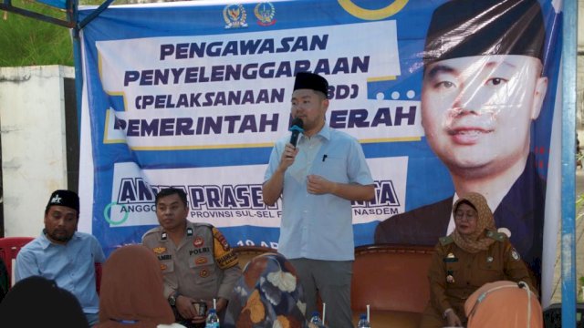 Pengawasan APBD di Mamajang, APT Minta Warga Proaktif Awasi Pembangunan