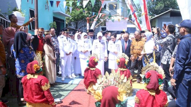 Camat Alamsyah Terima Kunjungan Kepala Daerah di Longwis Taegu Kelurahan Lembo