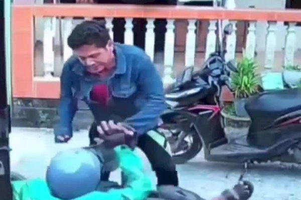 Viral, Driver Ojol di Palembang Dianiaya hingga Gigi Patah Usai Antar Penumpang